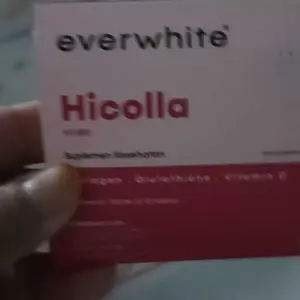 Everwhite Hicolla Capsule (1 Box isi 10 Strips) Minuman Kolagen Pencerah Kulit - Collagen Drink