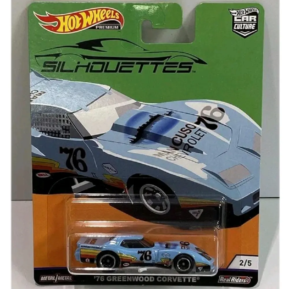 Hotwheels Premium 76 Greenwood Corvette