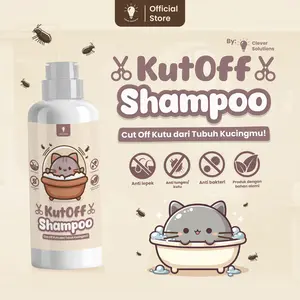 Clever Solutions - KutOff Shampoo. Shampoo kutu. Kutu anabul. SHampo khusus kutu