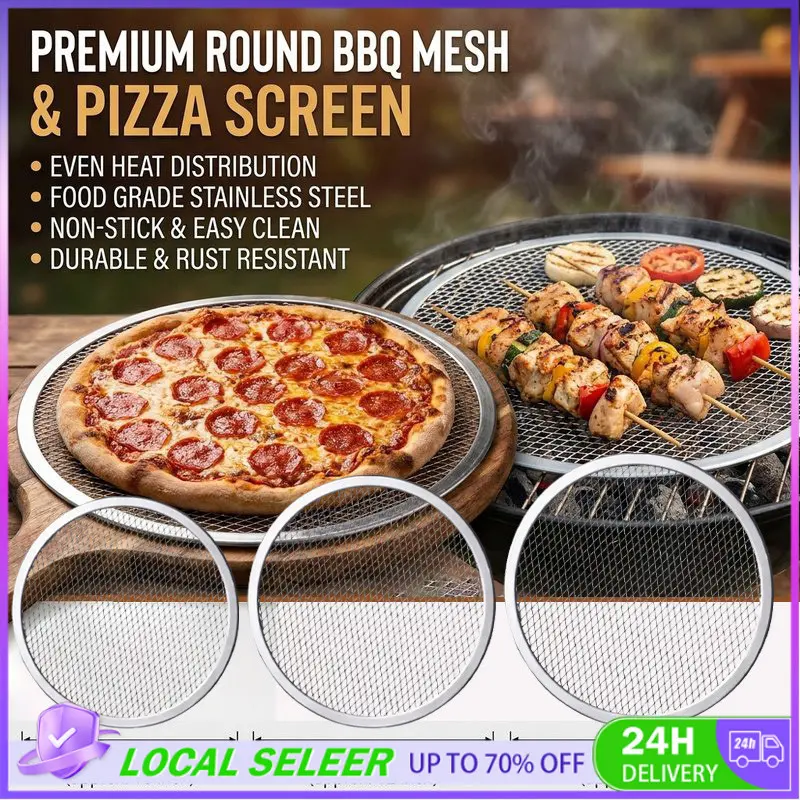 KHUÔN LÀM BÁNH PIZZA CHẤT LIỆU NHÔM CHỐNG DÍNH AN TOÀN THỰC PHẨM