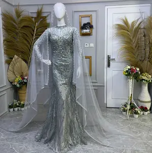 Gaun Pengantin Sprengel Gradasi Duyung Wanita Dress