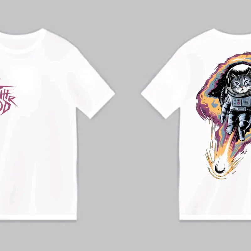 Kaos Putih kucing astronot//KAOS WANITA/KAOS PRIA/KAOS DISTRO/LENGAN PENDEK/KAOS KATUN/KAOS PROMO/T-SHIRT/KAOS ADEM PRIA/KAOS OBLONG/BAJU MURAH/BAJU COWO CEWE/ PRODUK LOKA 0