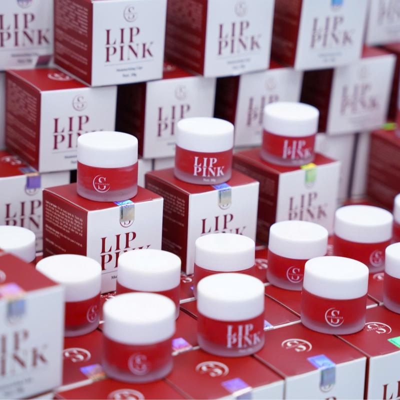 Son Dưỡng Môi Lựu Đỏ LIPPINK Hỗ Trợ Giảm Thâm Làm Mềm Môi Căng Bóng Ngừa Nứt Nẻ 10g