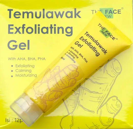 THE FACE TEMULAWAK EXFOLIATING GEL 50ML 3