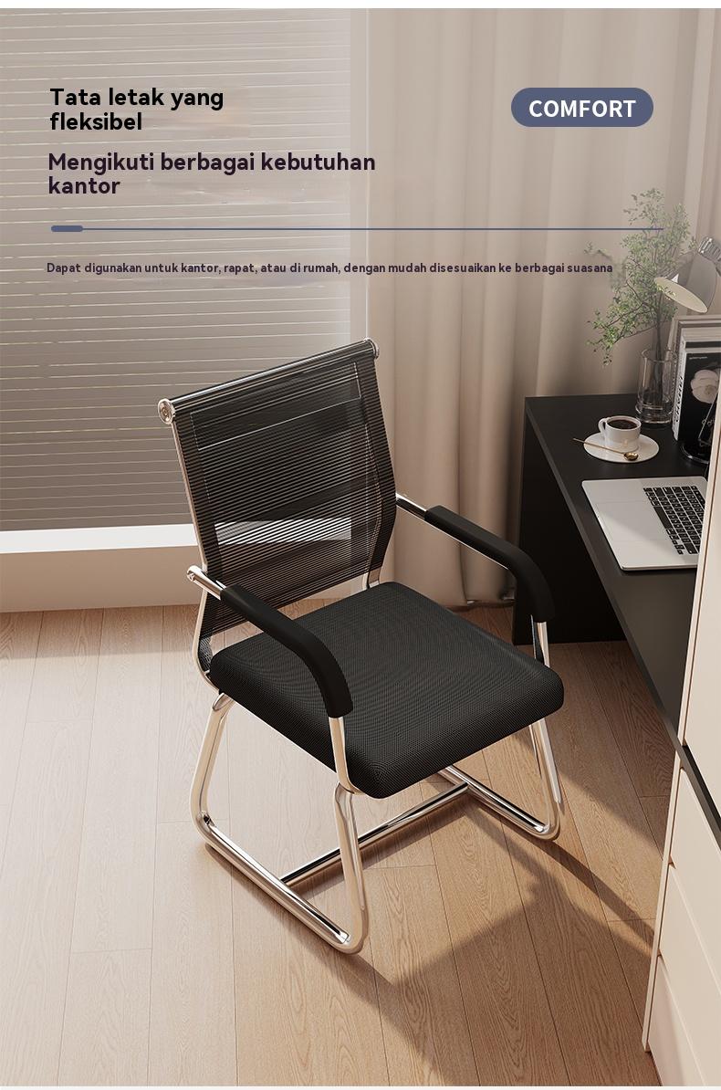 Kursi Kantor Nyaman Dipakai Lama Kursi Komputer Duduk Melengkung Kursi Ruang Rapat Karyawan Kursi Belajar Asrama Mahasiswa Meja Belajar Kursi Rumah dengan Sandaran