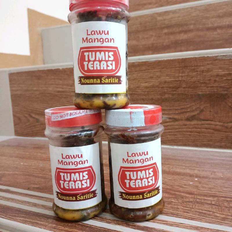 NOUNNA SARITIE, SAMBEL CUMI ENAK,TUMIS TRASI,TUMIS PEDA,TUMIS JENGKOL,COCOK BUAT TEMEN NASI DAN LAUK 5