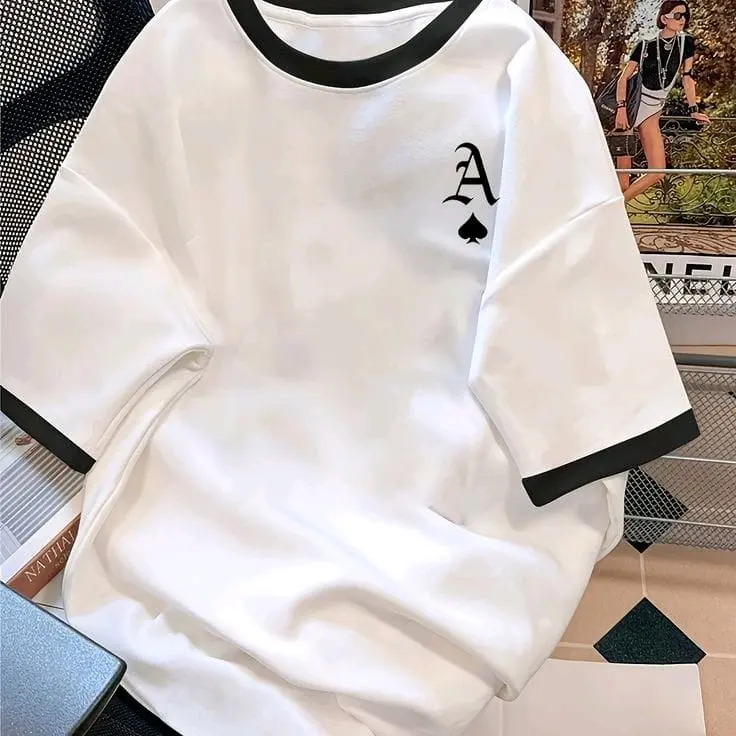 S - XXXXXXL(6XL) Kaos DISTRO Kombinasi BIGSIZE  Inisial LOGO Anime full Printing OVERSIZE T-Shirt JUMBO ALL SIZE Kaos Jumbo Pria Wanita Cotton Combed Kain Katun Combed Distro Keren Nyaman Sablon Tebal Pendek Coklat Hitam Putih Baby Pink abu tua