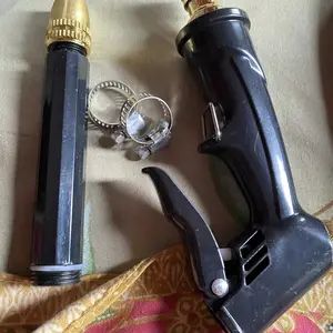 Paket Selang Air 5/8 Inch 3-15 Meter Selang Elastis DOP Selang Lentur Dengan Semprotan Air Nozzle Selang Cuci Motor