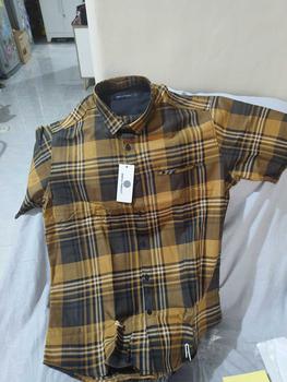 Product Review of Simple Perfect Baju Kemeja Chicago Pria Lengan Pendek Exclusive Premium Motif Kotak Katun Casual from w**y 2