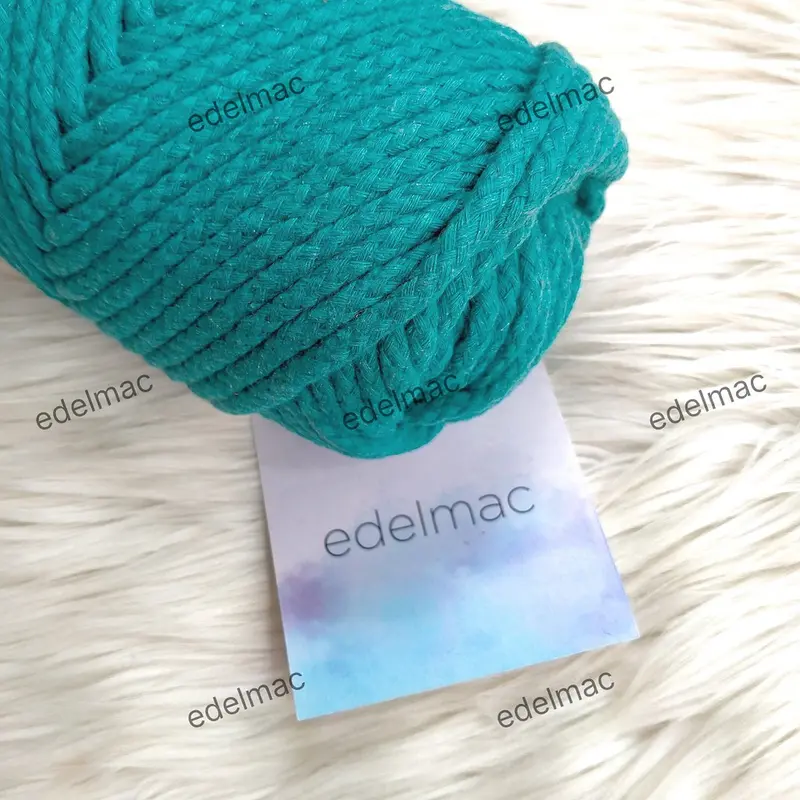 500gram Tali Katun Macrame | Braided Cotton Rope Natural Color 5