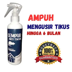 Semprotan Pengusir Tikus Alami Ampuh Keropok Racun Tikus Kamper Anti Tikus bentuk