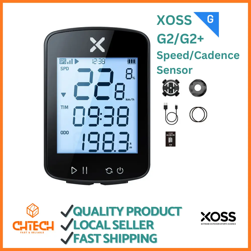 XOSS G2 G2+ G2 Plus GPS Cycling Computer,Bike Computerbicycle Speedometer, Speed/Cadence sensor