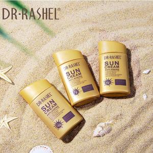 [COD]HOT SELLING DR RASHEL SUN CREAM SPF 100+ +ANTI-AGEING Krim Perlindungan Pengasingan Kolagen Emas, SPF 60/75/100,untuk Pencegahan UV dan Perlindungan Matahari Pantai