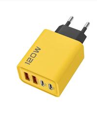 Gambar Adaptor Charger Fast Charge 120W 4-Port USB Type C High Speed Charging dari CNC phoneshop Kota Administrasi Jakarta Pusat 1 Tokopedia