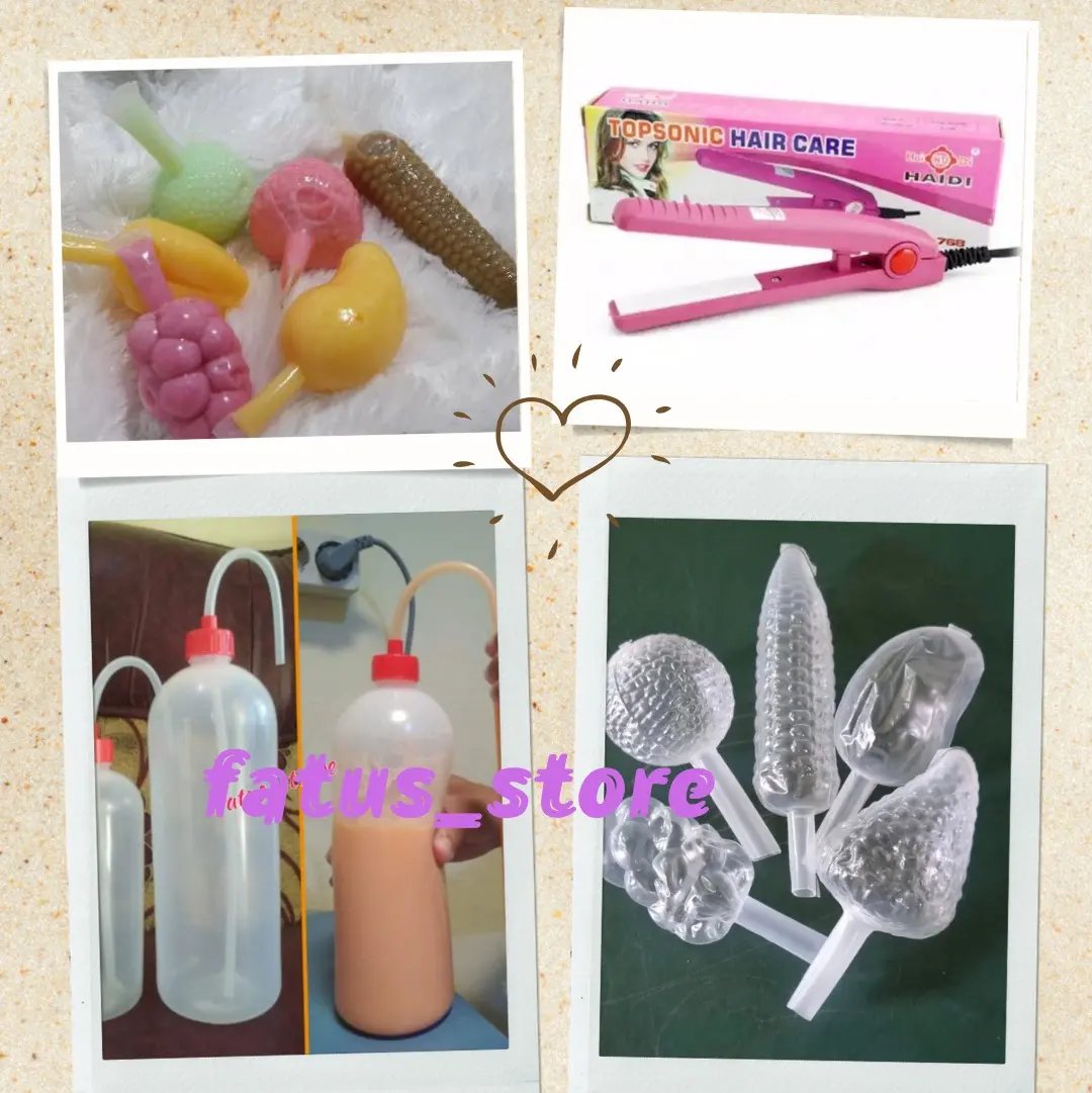 PAKET Es Wawan Pudot Buah-Buah 50 Pc Plastik Es Wawan, Botol Pengisi, Catokan