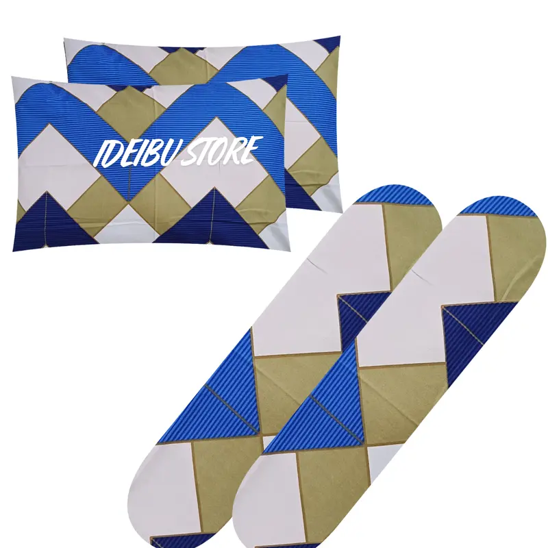 sarung bantal 2 sarung guling 2 set isi 4 pcs motif bunga dan marble bahan kain halus dan tidak luntur ukuran dewasa 45x60 cm 3