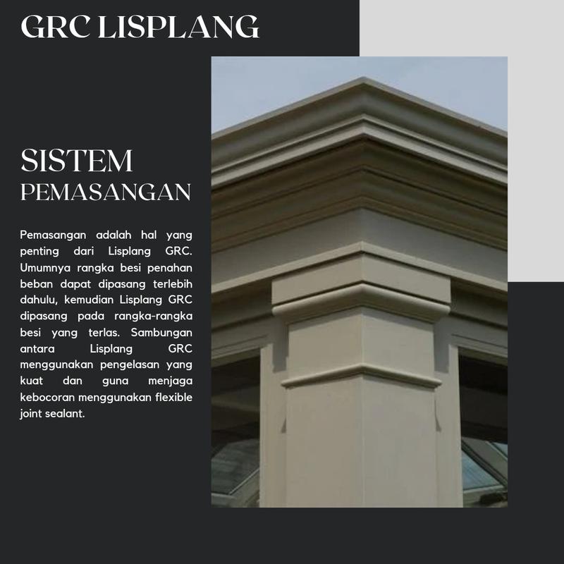 GRC Lisplang || Lisplang Beton || Menyediakan Pembuatan dan Pemasangan jenis dan motif Lisplang GRC dengan berbagai ukuran. 2