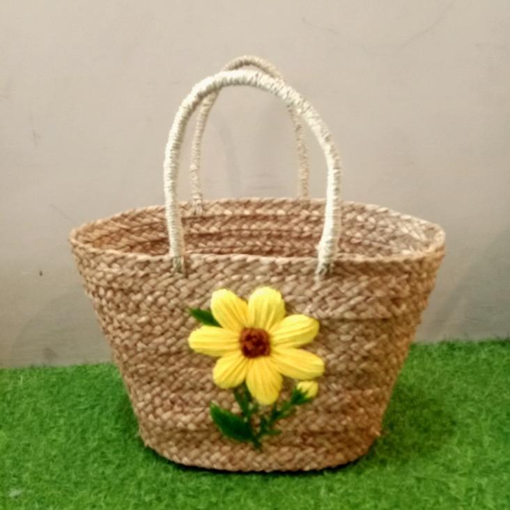 Tas Belagi / Handbag Anyaman Bunga Cantik untuk Wanita 3