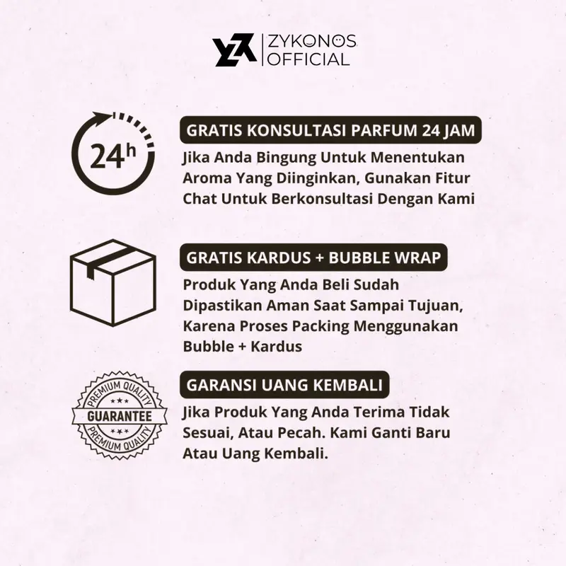 Beli 1 Gratis 1 Parfum Wanita 35ml Eau De Parfume Aroma Tahan Lama By Zykonos Perfume Wangi 3