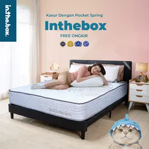 [Free Bantal] Kasur Spring Bed INTHEBOX
