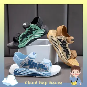 DISKON 6.6 IMPORT CHH S135 Sendal Gunung Anak Laki Anak Sepatu Sandal Anak Cowok Cewek Lucu Bahan karet jelly Anti Slip Anti Licin