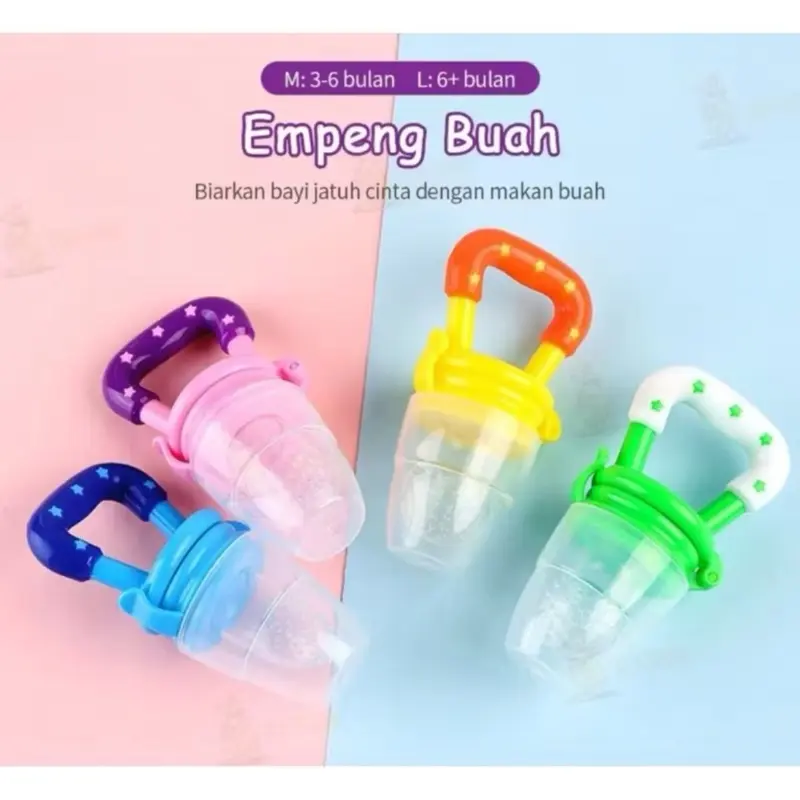 Dot empeng buah bayi silikon food grade BPA Free