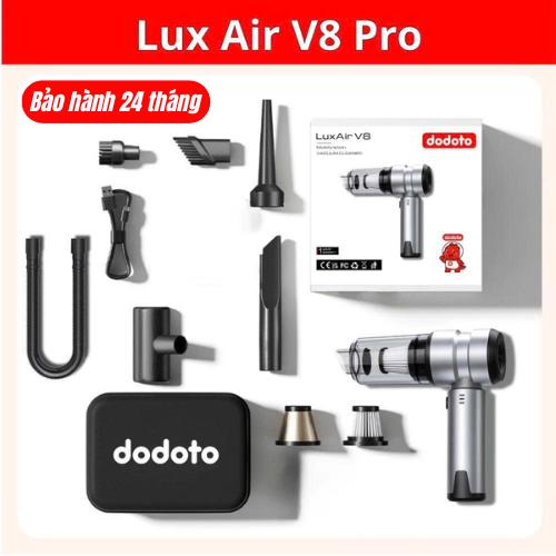 Máy hút bụi cầm tay dodoto không dây Lux Air V8 Làm Sạch máy hút bụi