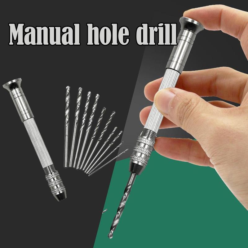 Máy khoan cầm tay mini cho công việc gia công gỗ và thủ công , kèm mũi khoan…
