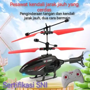 COD Pesawat kendali jarak jauh baru, mainan edukasi anak, hadiah keren, drone, helikopter, dan pesawat tahan jatuh,USB charger Control Remote Toys