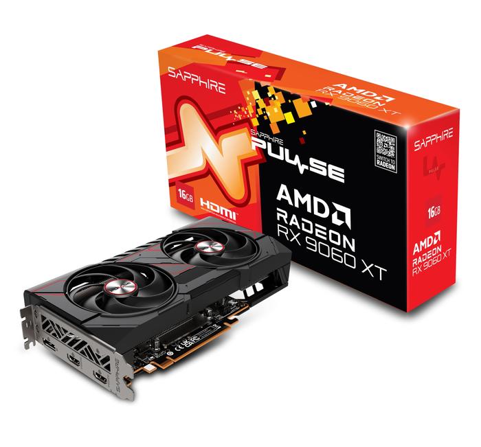 Promo SAPPHIRE PULSE AMD Radeon RX 9060 XT 16GB | VGA AMD RADEON RX ...