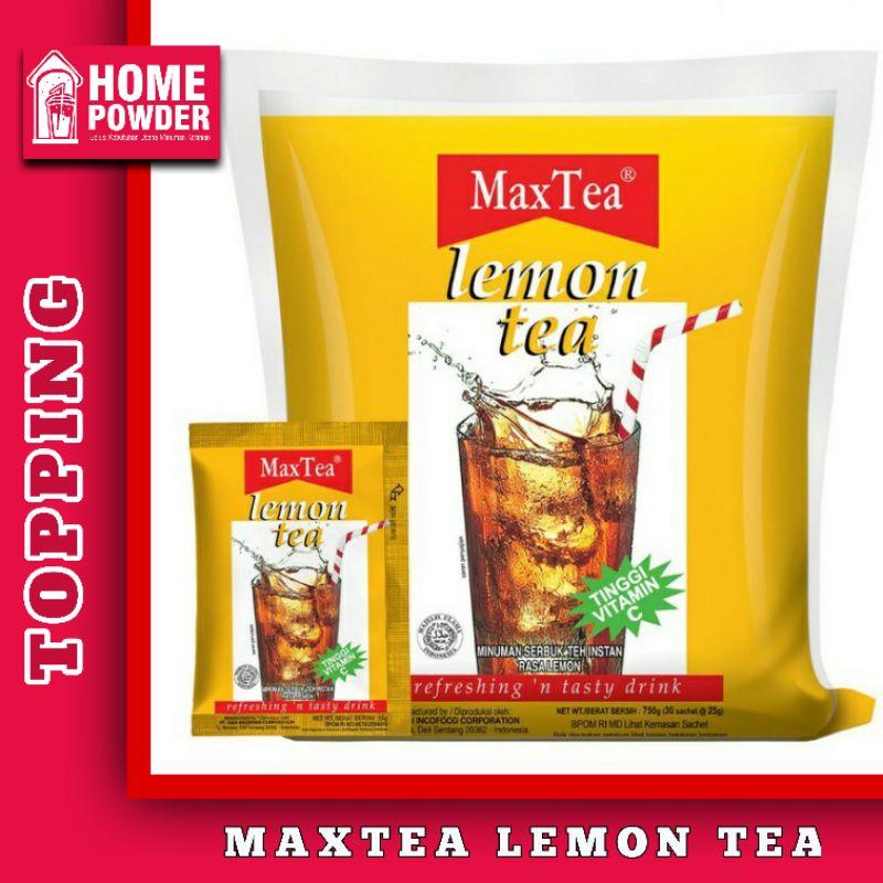 Promo MAX TEA LEMON TEA isi 30 sachet - Shop | Tokopedia