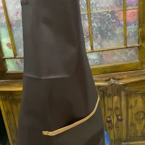 Apron pvc celemek masak kulit  Sintetis anti air dan minyak-celemek chef kitchen waterproof-celemek barista Tali -buat cuci piring custom