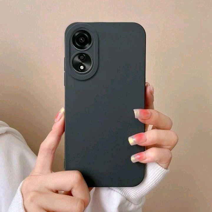 Softcase Casing Pro Camera Cocok untuk OPPO A18/A38 Silikon Macaron Full Cover Bagus lentur+pelindung camera Protection 1