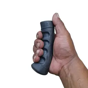 Gagang golok plastik motif tapak jari anti selip anti licin