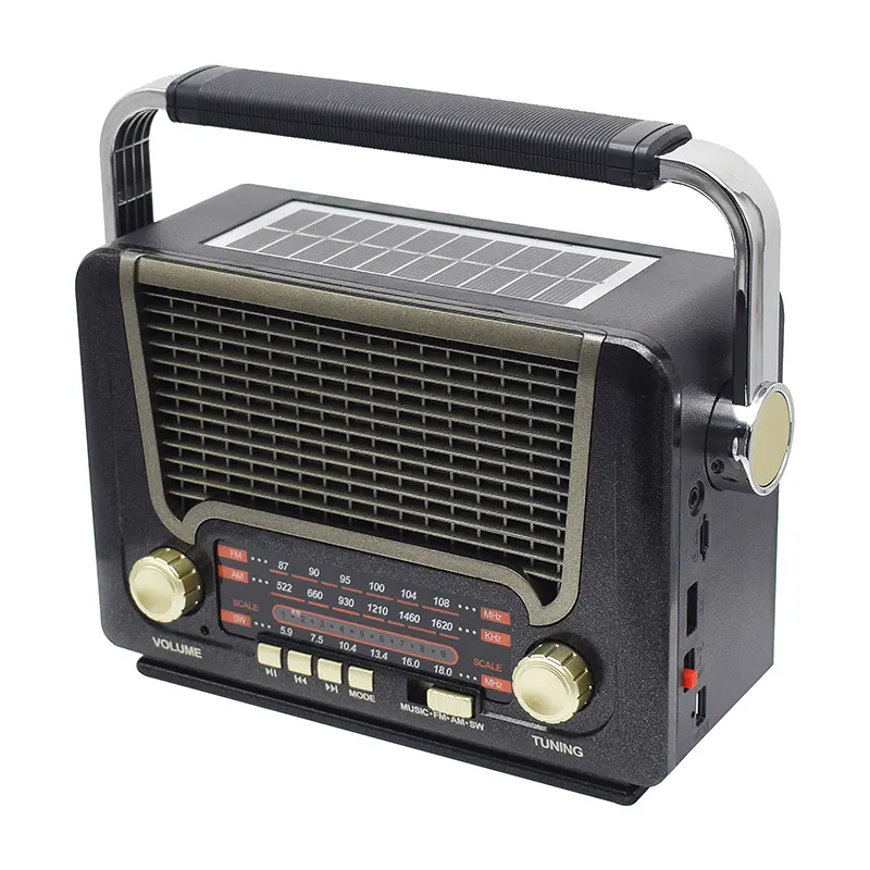 (COD) Merodith Radio Retro Portable 3-in-1 FM/AM/SW | Speaker Bluetooth & Power Bank USB/TF 527BTS - 100% Original! 8