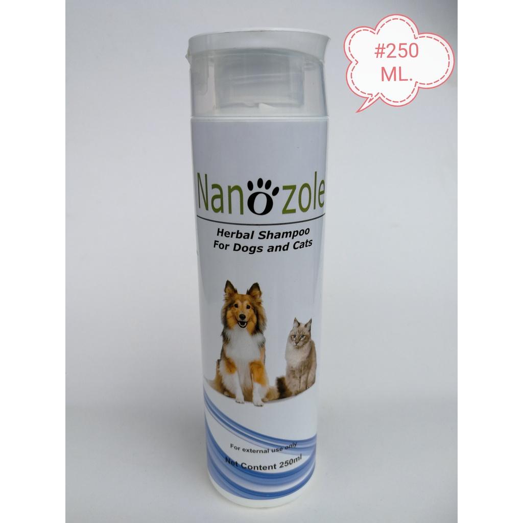 Nanozole Herbal Shampoo Cat 250ml Dog Syampu Kucing Anjing Herb
