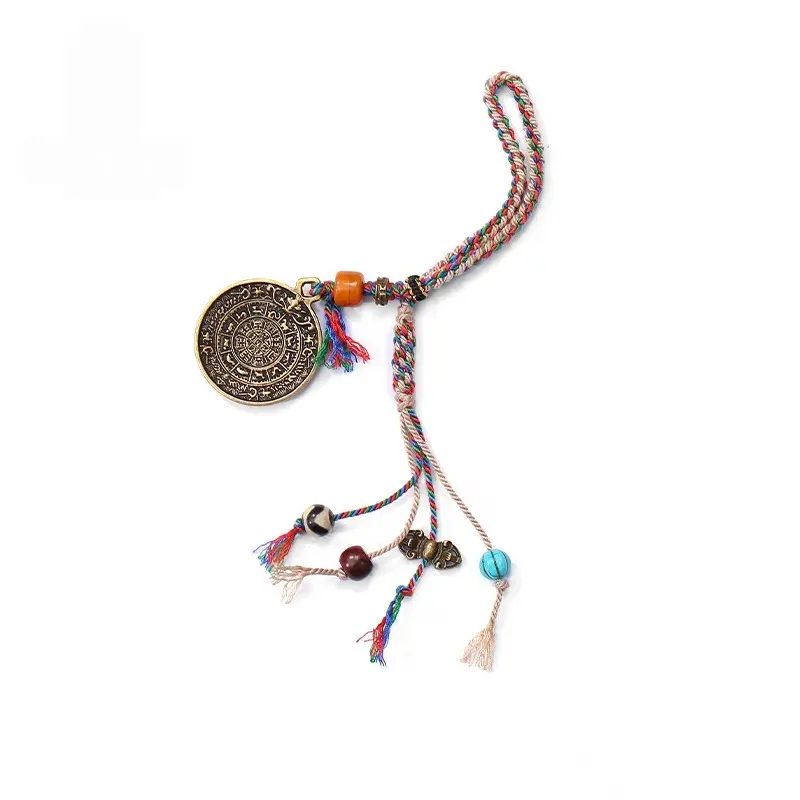 Cloud Jewelry Handmade Knitting Bagua Harmony Car Pendant