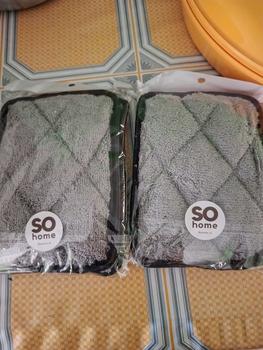Product Review of So Home sohome 1 Set 2 Pcs Cempal Anti Panas Oven Mitt 15 x 15 cm Jampel Pegangan Panci from N**n 0