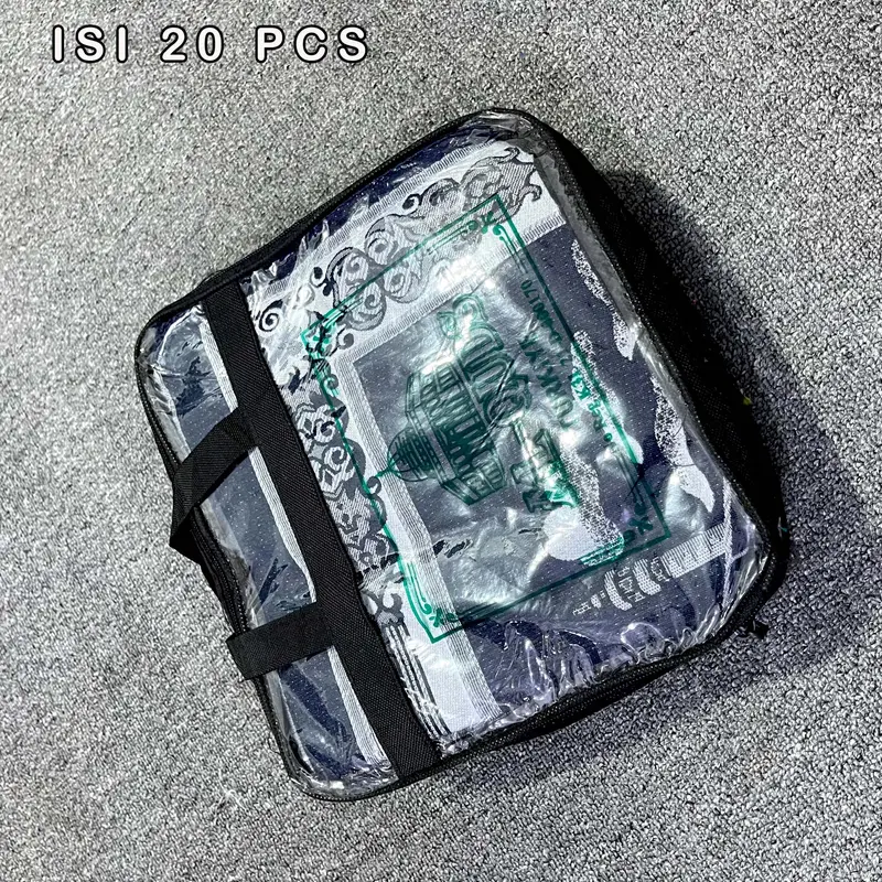 Sajadah Terbaru Traveling Dewasa Ukuran 50*100 cm Bahan Polister Oleh-oleh Haji dan Umroh souvenir 5