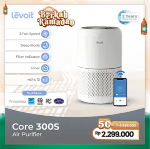 Levoit Core 300S Smart WiFi Air Purifier True HEPA Karbon