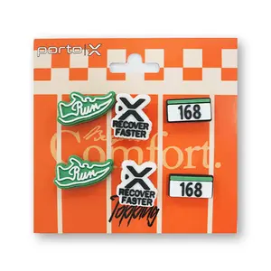 Toping Aksesoris Sandal Porto X dengan Material Karet - Rubber, Shoe