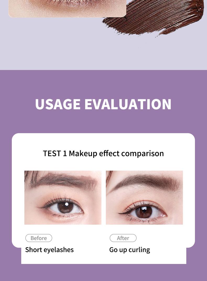 Product Introduction of O‘CHEAL 4D Silk Fiber Black Mascara Waterproof Volumizing Curling Mascara Lengthening Mascara Long Lasting Makeup Fuller Lashes 13
