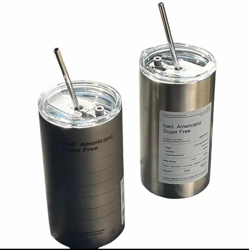 Bình nước giữ nhiệt, ly giữ nhiệt Iced Americano inox 304 đúc liền khối cao cấp…