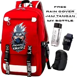 Tas Sekolah Anak SD Laki-Laki Perempuan Sharingan Kakahsi Gojo Satoru Anime Baru Viral 2025 Ransel