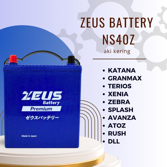 【aki】 Jual Aki Mobil Suzuki Vitara (1992-1995), Escudo (1993) Zeus NS40Z