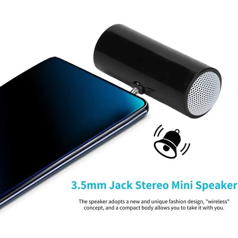 Centechia Mini Portable Stereo Active Speaker 3.5mm for Smartphone - DN828 0
