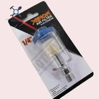 Air Filter Spray Gun Xenon HT-ATAM10E 1/4Inch Filter Udara Kompresor XENON 1/4 Inch 1/4"