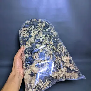 ( PAKET 1 Kg ) Jamur Kuping Kering Kemasan 1 Kg Kualitas Grade A Super - Makanan Sehat - Food Goreng