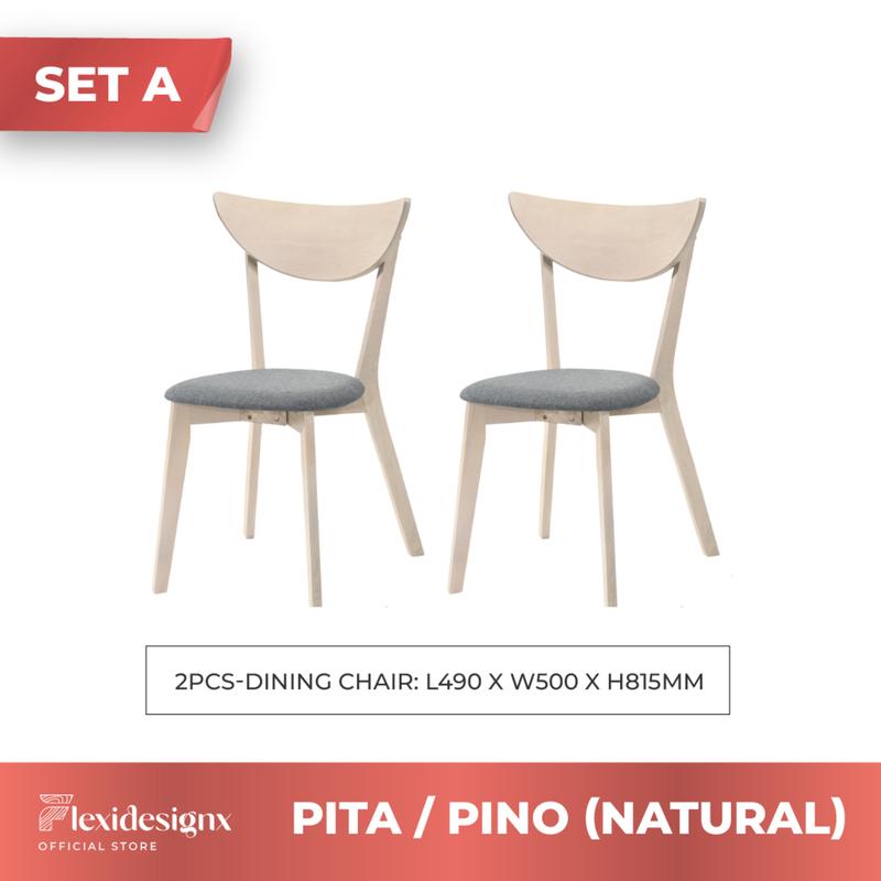 Product Introduction of Dining Chair 6 seat Wood 4 chairs Bench Solid Wood Material Promotion PINO Flexidesignx 9