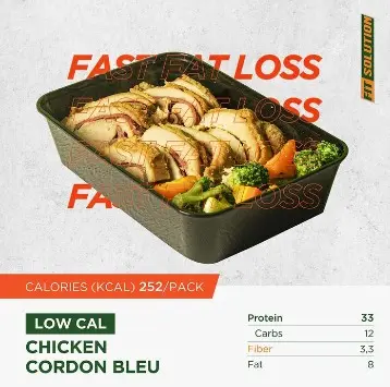 FAST FAT LOSS (9 Meals) *Under 300kcal/pack Low Calories Healthy Prep Meal Catering 2